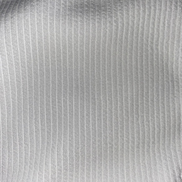 White Ribbed Bikini Bottoms - Picture 2 of 3